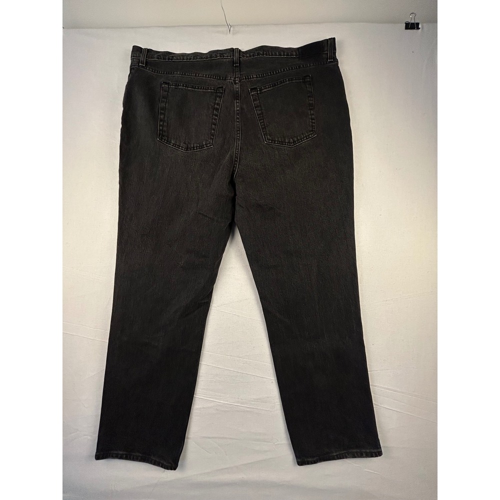 Abercrombie & Fitch The 90s Straight Ultra High Rise Jeans Black 36 22R - Picture 8 of 10